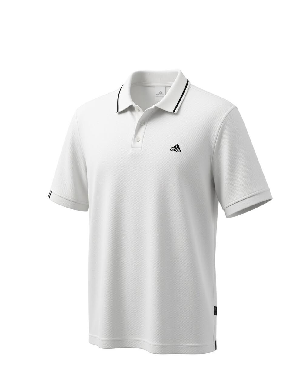 Adidas ClimaLite White Golf Polo Shirt Men's XL Short Sleeve Performance